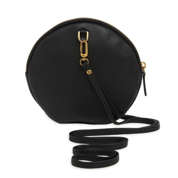 HOBO Array Crossbody Leather Bag, Concert, Stadium, Festival Approved, Black NWT - Picture 3 of 16